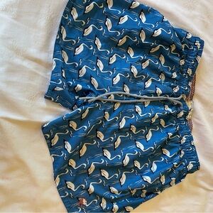 Ted Baker Rasbor geo Flamingo Swim Shorts  Sz L